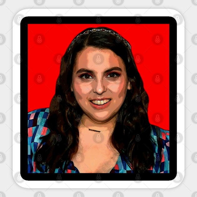 beanie feldstein Sticker by oryan80